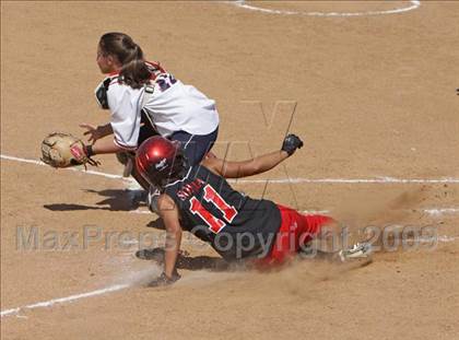 Thumbnail 3 in Rosamond vs. Hesperia Christian (CIF SS D7 Final) photogallery.