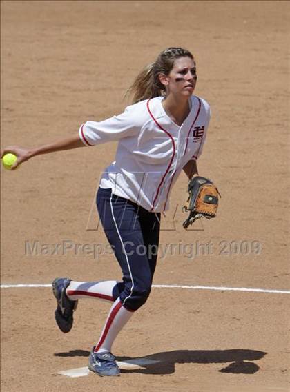 Thumbnail 1 in Rosamond vs. Hesperia Christian (CIF SS D7 Final) photogallery.