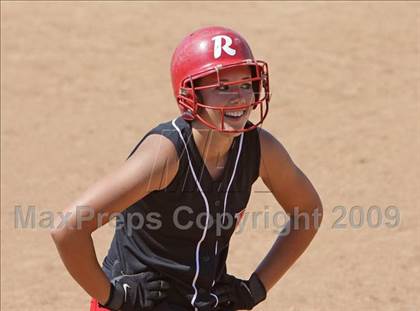 Thumbnail 2 in Rosamond vs. Hesperia Christian (CIF SS D7 Final) photogallery.
