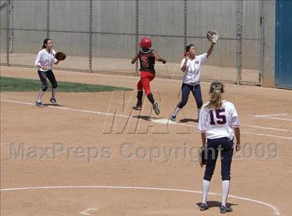 Thumbnail 2 in Rosamond vs. Hesperia Christian (CIF SS D7 Final) photogallery.