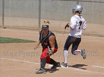 Thumbnail 3 in Rosamond vs. Hesperia Christian (CIF SS D7 Final) photogallery.