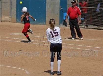 Thumbnail 3 in Rosamond vs. Hesperia Christian (CIF SS D7 Final) photogallery.