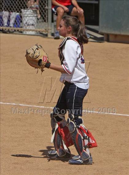 Thumbnail 3 in Rosamond vs. Hesperia Christian (CIF SS D7 Final) photogallery.
