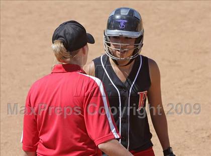 Thumbnail 3 in Rosamond vs. Hesperia Christian (CIF SS D7 Final) photogallery.