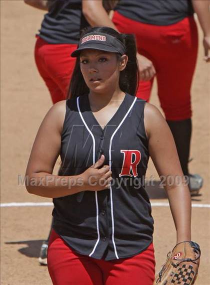 Thumbnail 1 in Rosamond vs. Hesperia Christian (CIF SS D7 Final) photogallery.