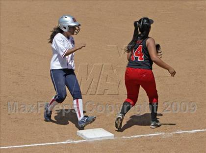 Thumbnail 3 in Rosamond vs. Hesperia Christian (CIF SS D7 Final) photogallery.
