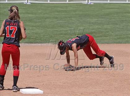 Thumbnail 1 in Rosamond vs. Hesperia Christian (CIF SS D7 Final) photogallery.