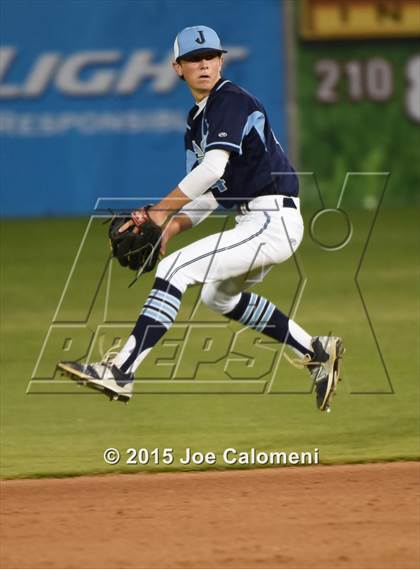 Thumbnail 2 in Johnson [Claudia Taylor] vs Carroll (UIL 6A Area Playoff) photogallery.