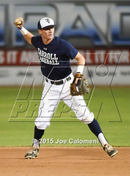 Thumbnail 2 in Johnson [Claudia Taylor] vs Carroll (UIL 6A Area Playoff) photogallery.