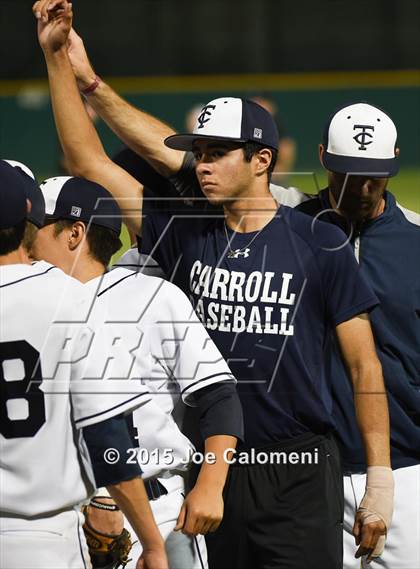 Thumbnail 2 in Johnson [Claudia Taylor] vs Carroll (UIL 6A Area Playoff) photogallery.