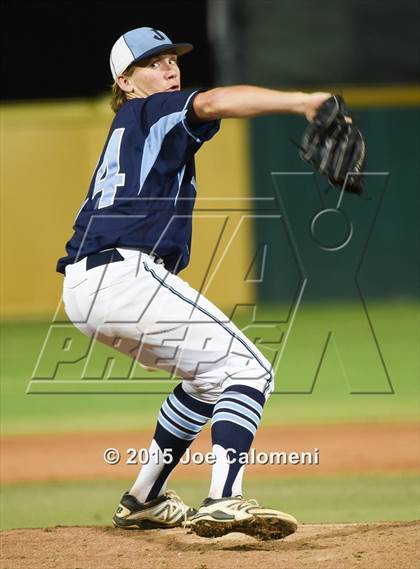 Thumbnail 2 in Johnson [Claudia Taylor] vs Carroll (UIL 6A Area Playoff) photogallery.