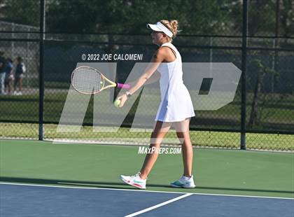 Thumbnail 3 in Mason vs Mason (UIL 2A Mixed Doubles State Finals) photogallery.