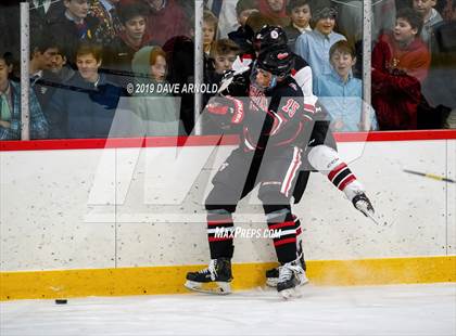 Thumbnail 3 in Albany Academy for Boys vs St. Sebastian's School (St. Sebastian's Christmas Tournament) photogallery.