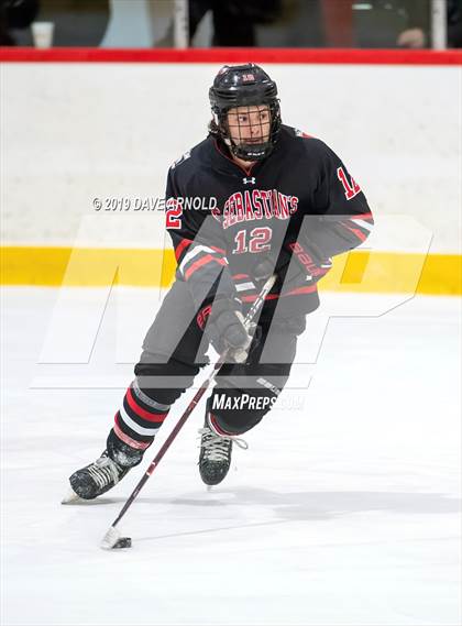 Thumbnail 3 in Albany Academy for Boys vs St. Sebastian's School (St. Sebastian's Christmas Tournament) photogallery.