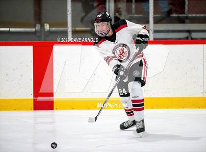 Thumbnail 3 in Albany Academy for Boys vs St. Sebastian's School (St. Sebastian's Christmas Tournament) photogallery.