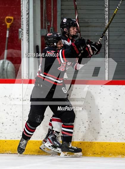 Thumbnail 1 in Albany Academy for Boys vs St. Sebastian's School (St. Sebastian's Christmas Tournament) photogallery.