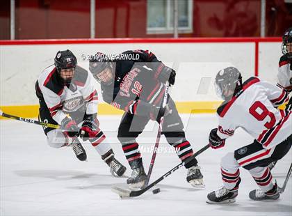 Thumbnail 3 in Albany Academy for Boys vs St. Sebastian's School (St. Sebastian's Christmas Tournament) photogallery.