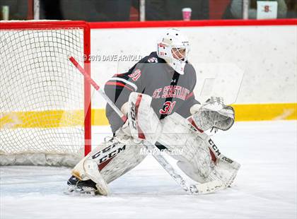 Thumbnail 3 in Albany Academy for Boys vs St. Sebastian's School (St. Sebastian's Christmas Tournament) photogallery.