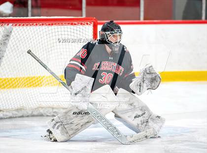 Thumbnail 3 in Albany Academy for Boys vs St. Sebastian's School (St. Sebastian's Christmas Tournament) photogallery.