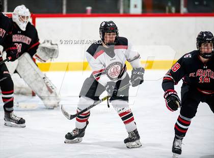 Thumbnail 3 in Albany Academy for Boys vs St. Sebastian's School (St. Sebastian's Christmas Tournament) photogallery.