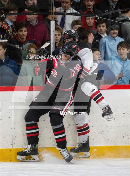 Thumbnail 1 in Albany Academy for Boys vs St. Sebastian's School (St. Sebastian's Christmas Tournament) photogallery.