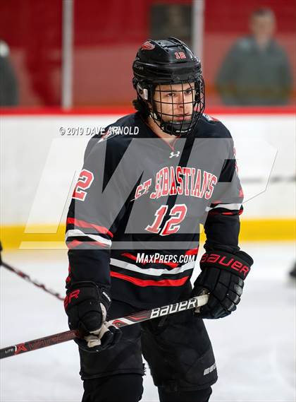 Thumbnail 2 in Albany Academy for Boys vs St. Sebastian's School (St. Sebastian's Christmas Tournament) photogallery.