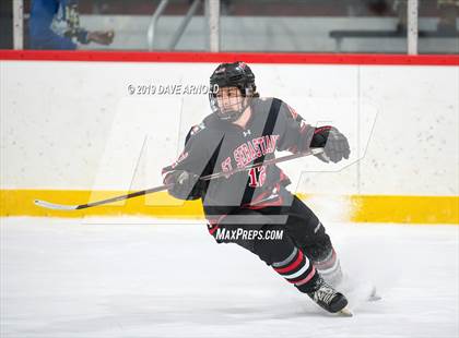 Thumbnail 1 in Albany Academy for Boys vs St. Sebastian's School (St. Sebastian's Christmas Tournament) photogallery.