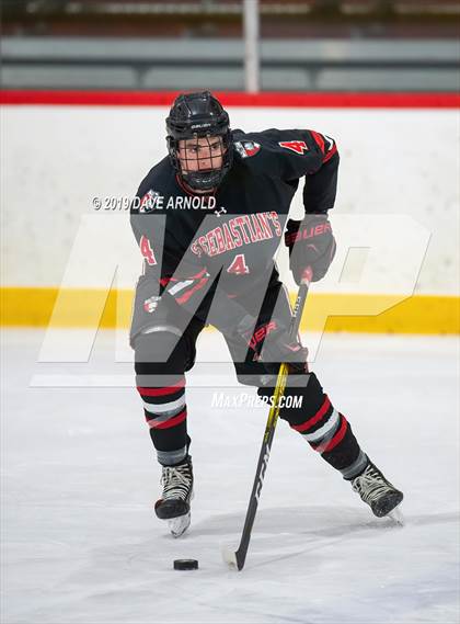 Thumbnail 1 in Albany Academy for Boys vs St. Sebastian's School (St. Sebastian's Christmas Tournament) photogallery.