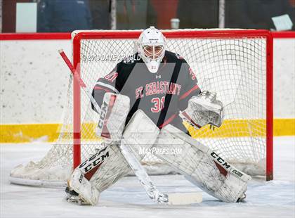 Thumbnail 2 in Albany Academy for Boys vs St. Sebastian's School (St. Sebastian's Christmas Tournament) photogallery.
