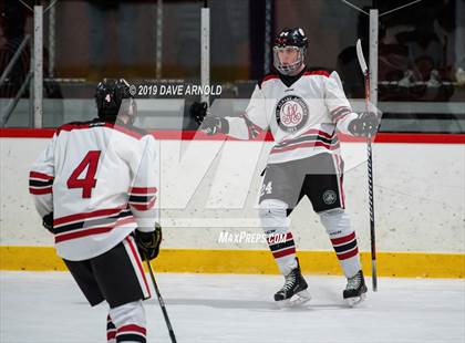 Thumbnail 3 in Albany Academy for Boys vs St. Sebastian's School (St. Sebastian's Christmas Tournament) photogallery.