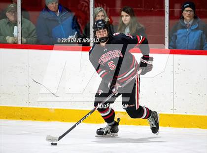 Thumbnail 2 in Albany Academy for Boys vs St. Sebastian's School (St. Sebastian's Christmas Tournament) photogallery.