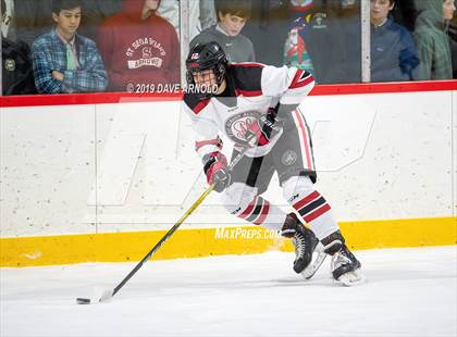 Thumbnail 3 in Albany Academy for Boys vs St. Sebastian's School (St. Sebastian's Christmas Tournament) photogallery.