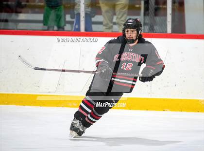 Thumbnail 3 in Albany Academy for Boys vs St. Sebastian's School (St. Sebastian's Christmas Tournament) photogallery.