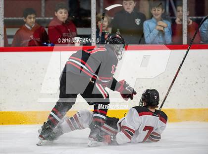 Thumbnail 3 in Albany Academy for Boys vs St. Sebastian's School (St. Sebastian's Christmas Tournament) photogallery.