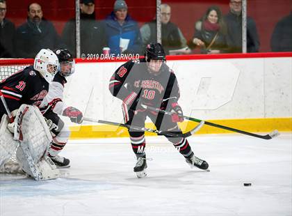 Thumbnail 3 in Albany Academy for Boys vs St. Sebastian's School (St. Sebastian's Christmas Tournament) photogallery.