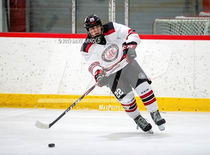 Thumbnail 2 in Albany Academy for Boys vs St. Sebastian's School (St. Sebastian's Christmas Tournament) photogallery.