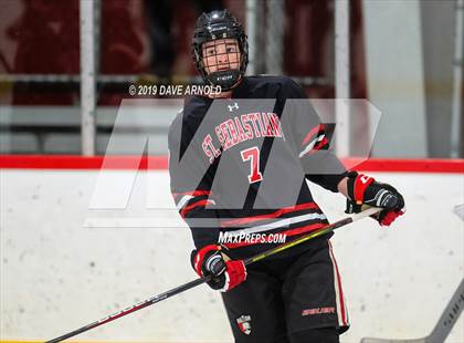 Thumbnail 1 in Albany Academy for Boys vs St. Sebastian's School (St. Sebastian's Christmas Tournament) photogallery.