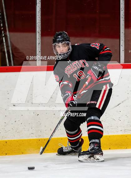 Thumbnail 1 in Albany Academy for Boys vs St. Sebastian's School (St. Sebastian's Christmas Tournament) photogallery.