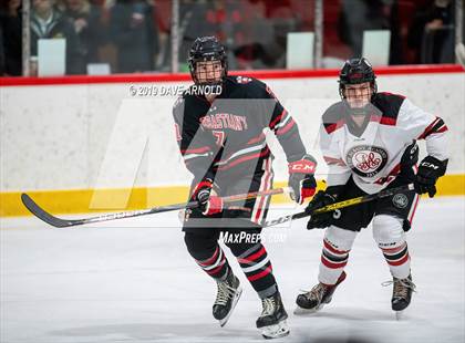 Thumbnail 3 in Albany Academy for Boys vs St. Sebastian's School (St. Sebastian's Christmas Tournament) photogallery.