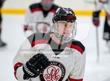 Thumbnail 3 in Albany Academy for Boys vs St. Sebastian's School (St. Sebastian's Christmas Tournament) photogallery.
