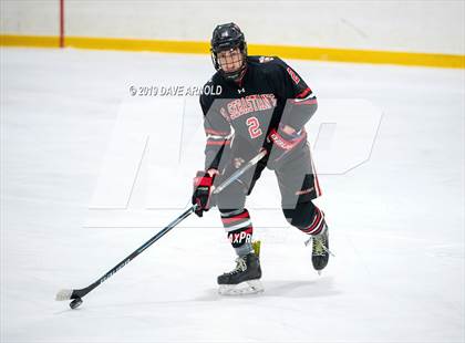 Thumbnail 1 in Albany Academy for Boys vs St. Sebastian's School (St. Sebastian's Christmas Tournament) photogallery.