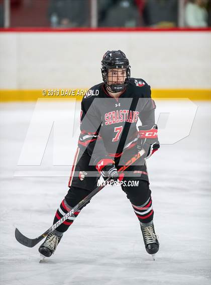 Thumbnail 3 in Albany Academy for Boys vs St. Sebastian's School (St. Sebastian's Christmas Tournament) photogallery.