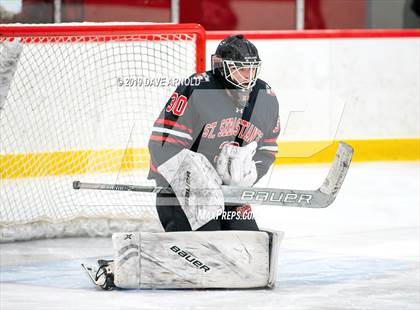Thumbnail 3 in Albany Academy for Boys vs St. Sebastian's School (St. Sebastian's Christmas Tournament) photogallery.