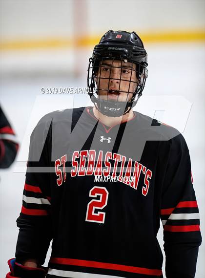 Thumbnail 1 in Albany Academy for Boys vs St. Sebastian's School (St. Sebastian's Christmas Tournament) photogallery.