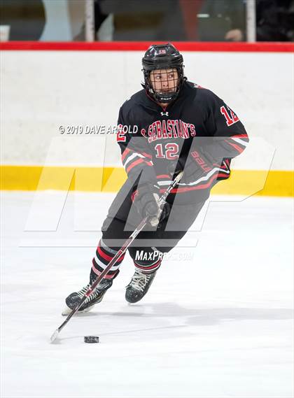Thumbnail 2 in Albany Academy for Boys vs St. Sebastian's School (St. Sebastian's Christmas Tournament) photogallery.