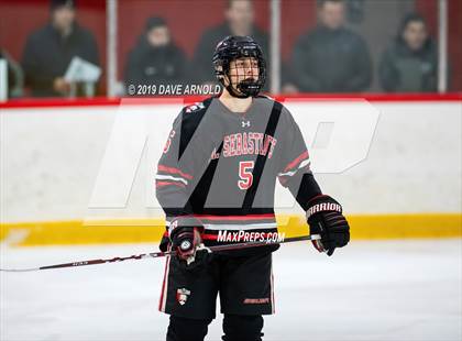 Thumbnail 2 in Albany Academy for Boys vs St. Sebastian's School (St. Sebastian's Christmas Tournament) photogallery.