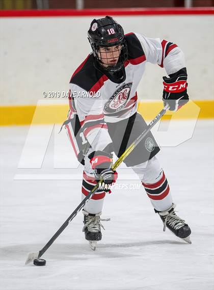 Thumbnail 2 in Albany Academy for Boys vs St. Sebastian's School (St. Sebastian's Christmas Tournament) photogallery.