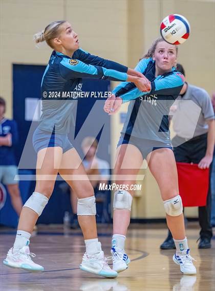 Thumbnail 2 in Asheville Christian Academy vs. Davidson Day (NCISAA 3A Final) photogallery.