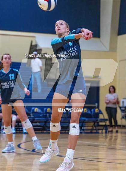 Thumbnail 3 in Asheville Christian Academy vs. Davidson Day (NCISAA 3A Final) photogallery.