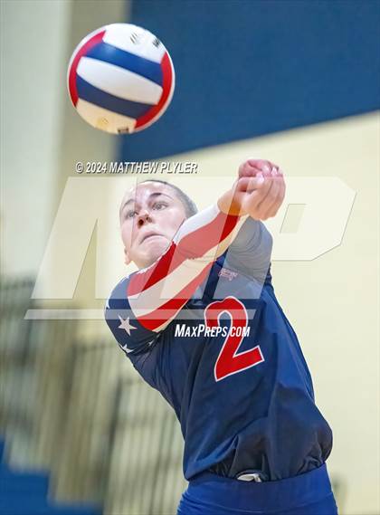 Thumbnail 2 in Asheville Christian Academy vs. Davidson Day (NCISAA 3A Final) photogallery.